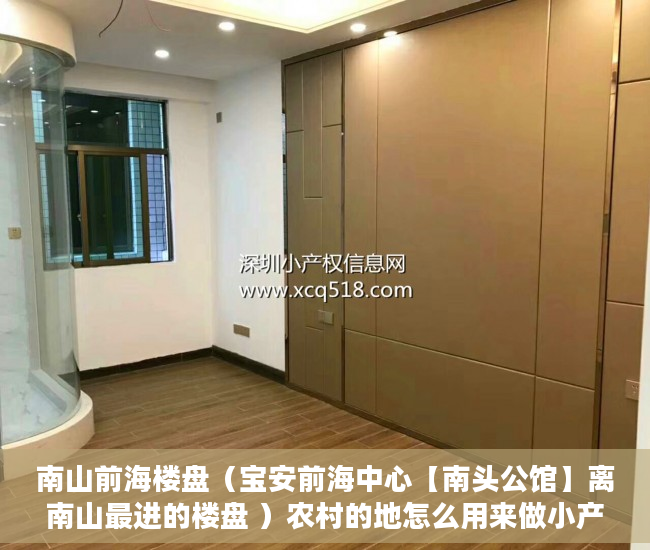 南山前海楼盘（宝安前海中心【南头公馆】离南山最进的楼盘 ）农村的地怎么用来做小产权，