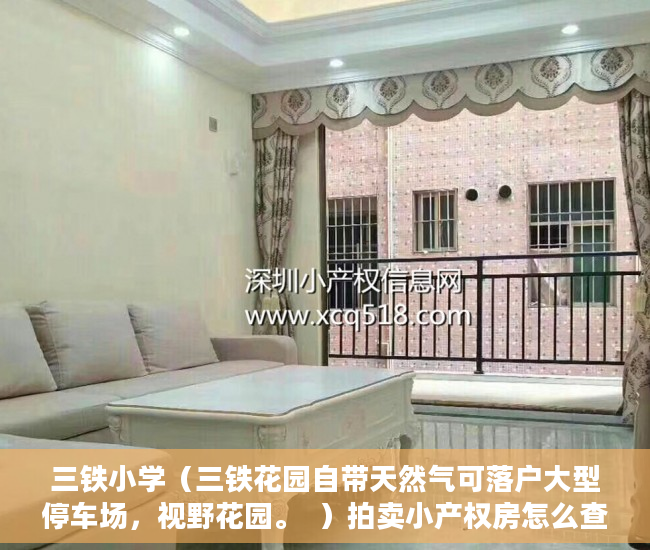 三铁小学（三铁花园自带天然气可落户大型停车场，视野花园。  ）拍卖小产权房怎么查封，