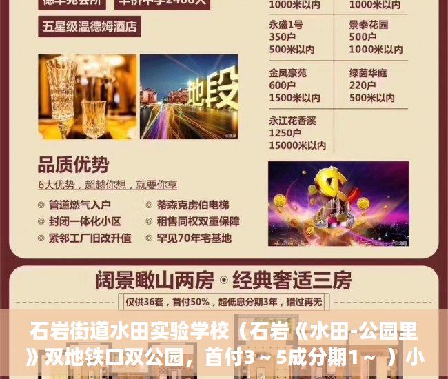 石岩街道水田实验学校（石岩《水田-公园里》双地铁口双公园，首付3～5成分期1～ ）小产权房到期后怎么办，