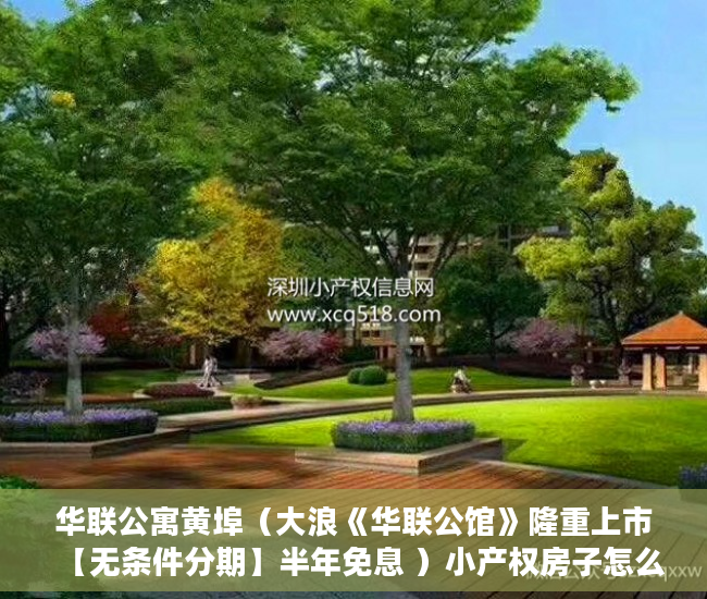 华联公寓黄埠（大浪《华联公馆》隆重上市【无条件分期】半年免息 ）小产权房子怎么过户，