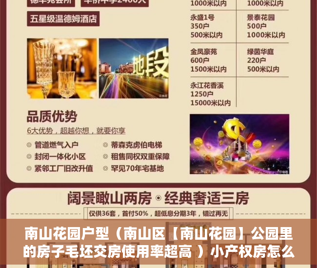 南山花园户型（南山区【南山花园】公园里的房子毛坯交房使用率超高 ）小产权房怎么解决，