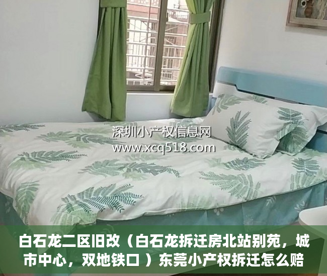 白石龙二区旧改（白石龙拆迁房北站别苑，城市中心，双地铁口 ）东莞小产权拆迁怎么赔偿，