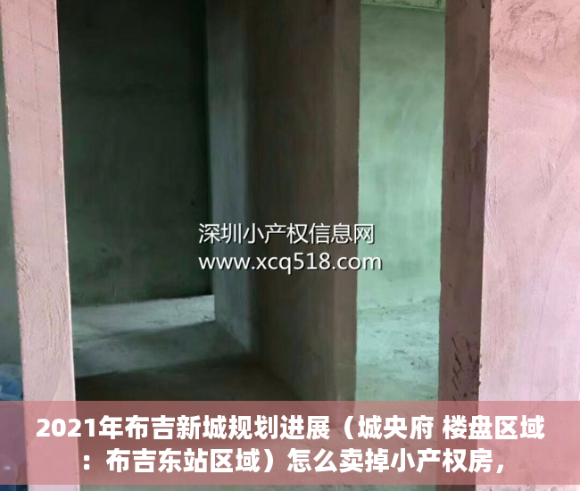 2021年布吉新城规划进展（城央府 楼盘区域：布吉东站区域）怎么卖掉小产权房，