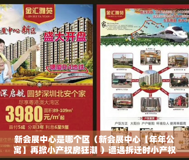 新会展中心是哪个区（新会展中心【年年公寓】再掀小产权房狂潮 ）遭遇拆迁时小产权怎么赔偿，