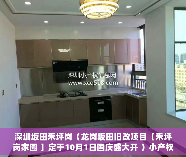 深圳坂田禾坪岗（龙岗坂田旧改项目【禾坪岗家园 】定于10月1日国庆盛大开 ）小产权房多久年才拆，