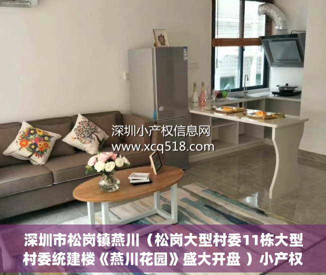 深圳市松岗镇燕川（松岗大型村委11栋大型村委统建楼《燕川花园》盛大开盘 ）小产权买房时怎么成交，