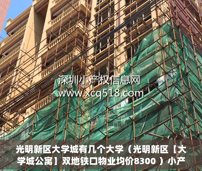 光明新区大学城有几个大学（光明新区【大学城公寓】双地铁口物业均价8300 ）小产权多久可以办下来大红本，