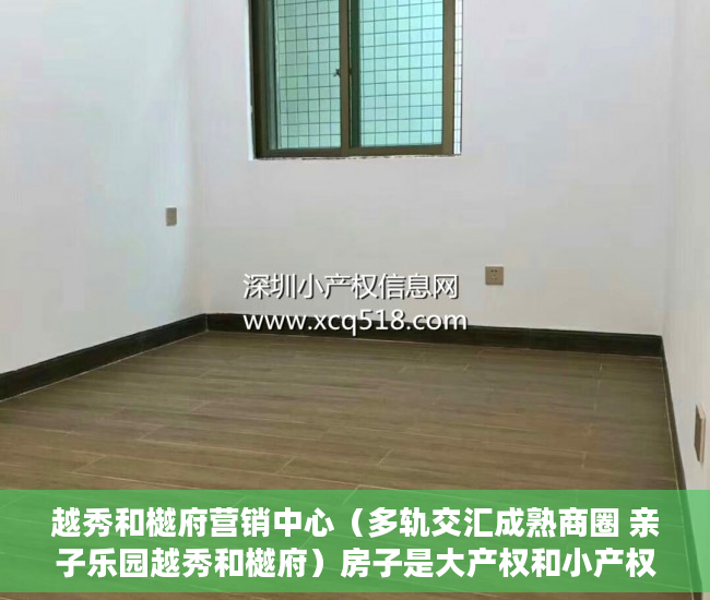 越秀和樾府营销中心（多轨交汇成熟商圈 亲子乐园越秀和樾府）房子是大产权和小产权怎么查，