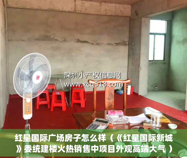 红星国际广场房子怎么样（《红星国际新城》委统建楼火热销售中项目外观高端大气 ）开发商大产权办了小产权多久办下来，