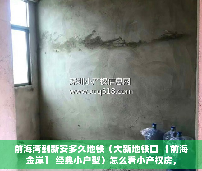 前海湾到新安多久地铁（大新地铁口 【前海金岸】 经典小户型）怎么看小产权房，
