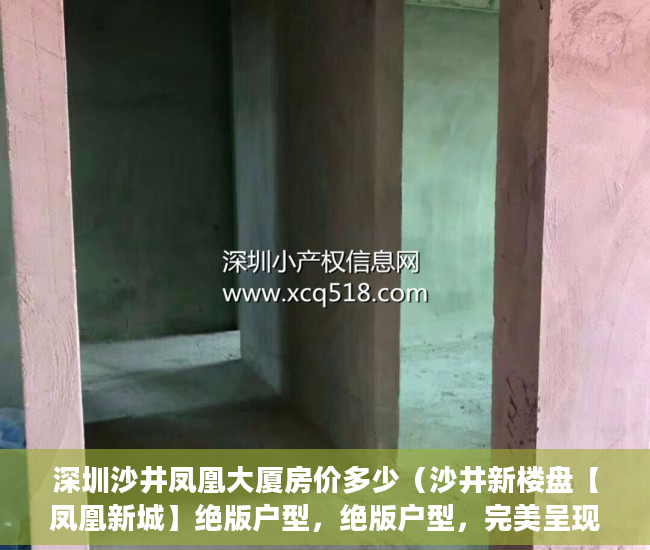 深圳沙井凤凰大厦房价多少（沙井新楼盘【凤凰新城】绝版户型，绝版户型，完美呈现 ）小产权办产权证须要多久，