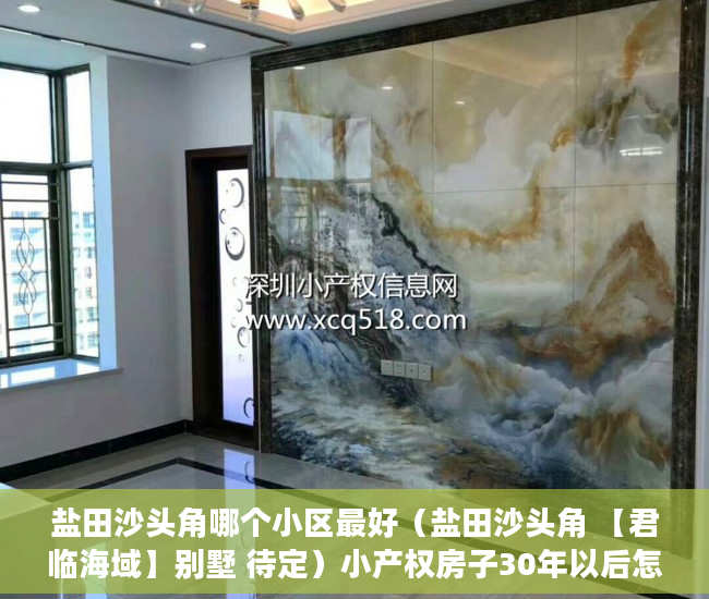 盐田沙头角哪个小区最好（盐田沙头角 【君临海域】别墅 待定）小产权房子30年以后怎么办，