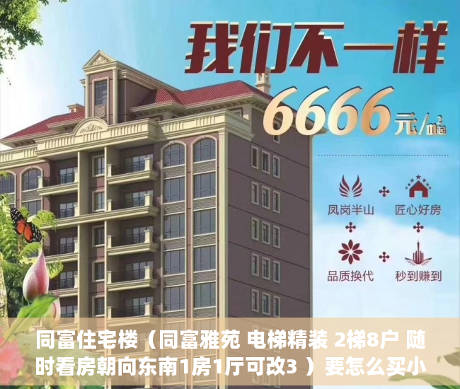 同富住宅楼（同富雅苑 电梯精装 2梯8户 随时看房朝向东南1房1厅可改3 ）要怎么买小产权房，
