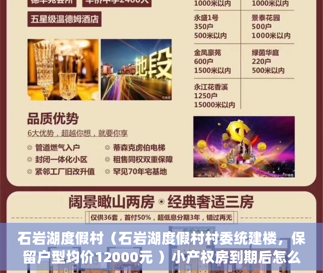 石岩湖度假村（石岩湖度假村村委统建楼，保留户型均价12000元 ）小产权房到期后怎么办，