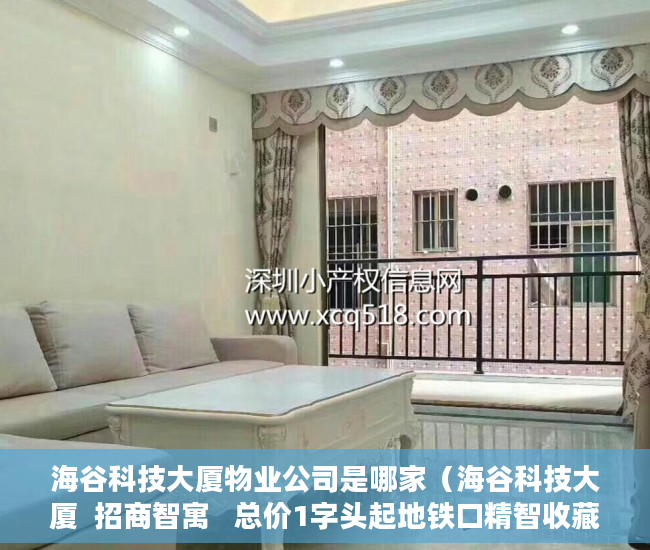 海谷科技大厦物业公司是哪家（海谷科技大厦  招商智寓   总价1字头起地铁口精智收藏 ）小产权的二手房交易需要多久，