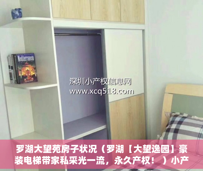 罗湖大望苑房子状况（罗湖【大望逸园】豪装电梯带家私采光一流，永久产权！ ）小产权变大产权多久满5年，