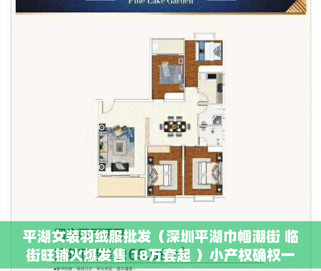 平湖女装羽绒服批发（深圳平湖巾帼潮街 临街旺铺火爆发售 18万套起 ）小产权确权一批要等多久，