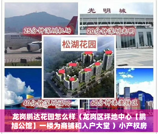 龙岗鹏达花园怎么样（龙岗区坪地中心【鹏旭公馆】一楼为商铺和入户大堂 ）小产权房分期能分多久，