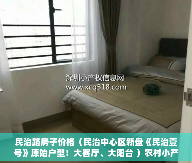 民治路房子价格（民治中心区新盘《民治壹号》原始户型！大客厅、大阳台 ）农村小产权房怎么解决，