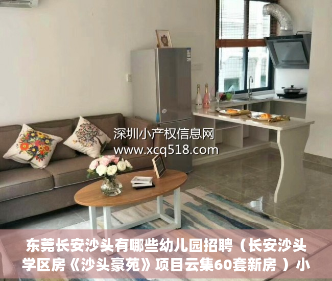 东莞长安沙头有哪些幼儿园招聘（长安沙头学区房《沙头豪苑》项目云集60套新房 ）小产权房子到期怎么办，