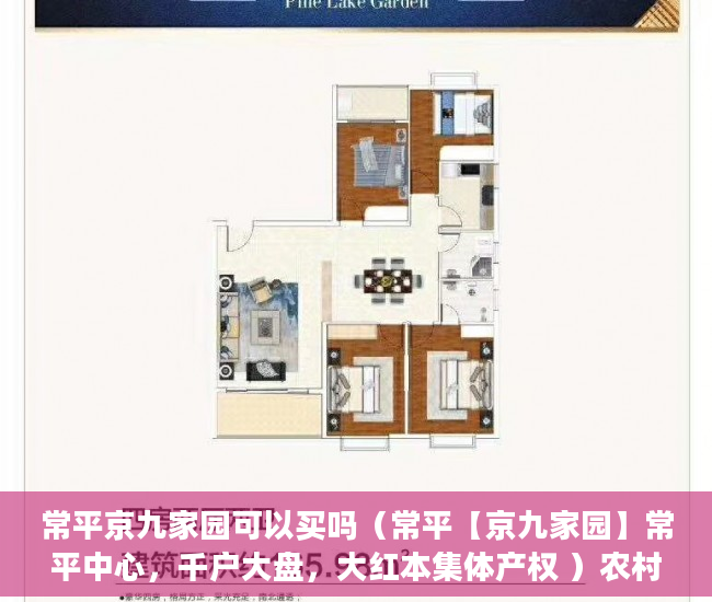 常平京九家园可以买吗（常平【京九家园】常平中心，千户大盘，大红本集体产权 ）农村信用社小产权贷款需要多久，