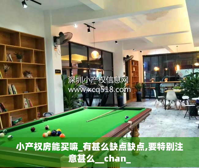 小产权房能买嘛_有甚么缺点缺点,要特别注意甚么__chan_