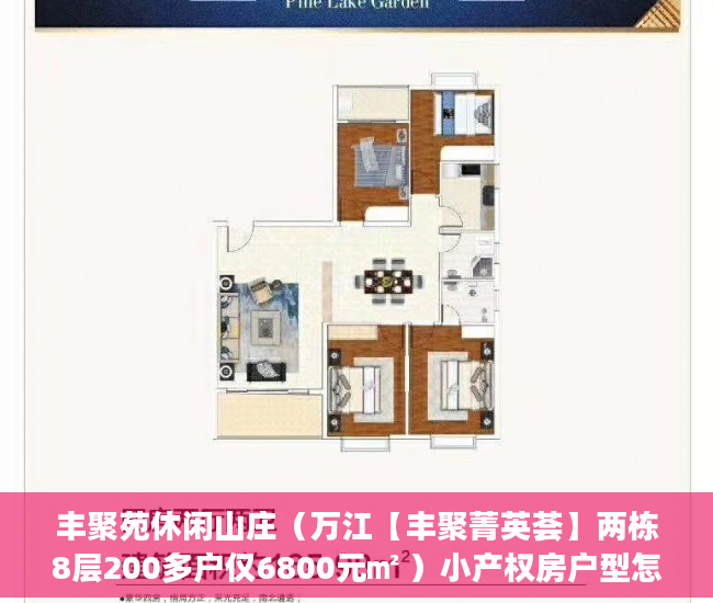 丰聚苑休闲山庄（万江【丰聚菁英荟】两栋8层200多户仅6800元㎡ ）小产权房户型怎么样，