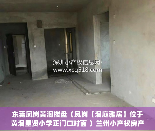 东莞凤岗黄洞楼盘（凤岗【洞庭雅居】位于黄洞星贤小学正门口对面 ）兰州小产权房产证怎么办，