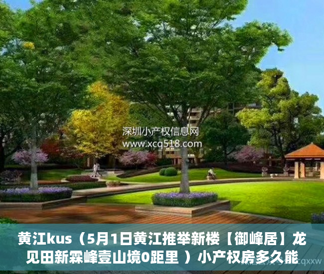 黄江kus（5月1日黄江推举新楼【御峰居】龙见田新霖峰壹山境0距里 ）小产权房多久能卖，