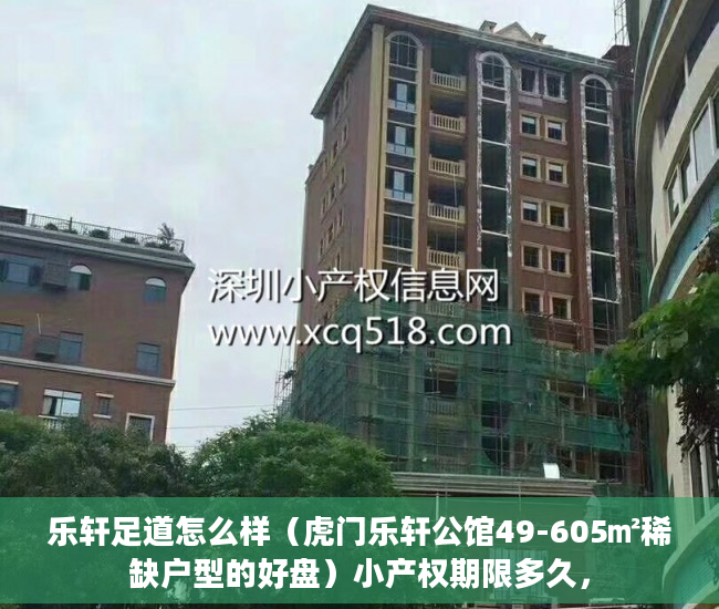 乐轩足道怎么样（虎门乐轩公馆49-605㎡稀缺户型的好盘）小产权期限多久，
