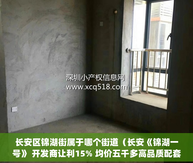 长安区锦湖街属于哪个街道（长安《锦湖一号》 开发商让利15% 均价五千多高品质配套 ）东莞长安小产权会维持多久，
