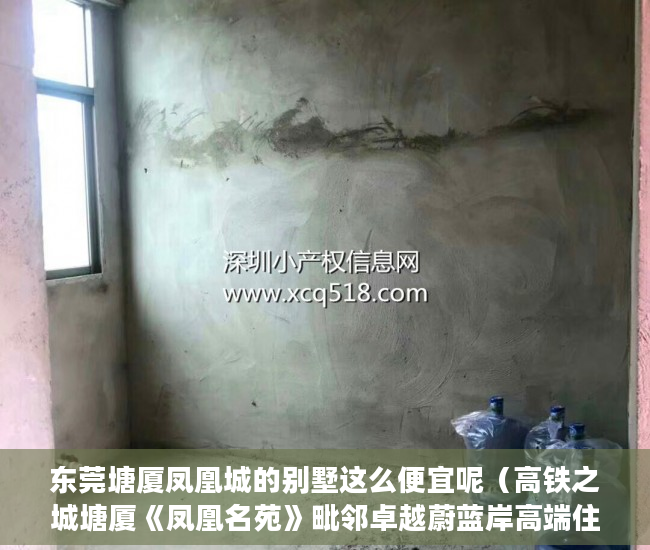 东莞塘厦凤凰城的别墅这么便宜呢（高铁之城塘厦《凤凰名苑》毗邻卓越蔚蓝岸高端住宅区，配 ）房子买到小产权怎么办，