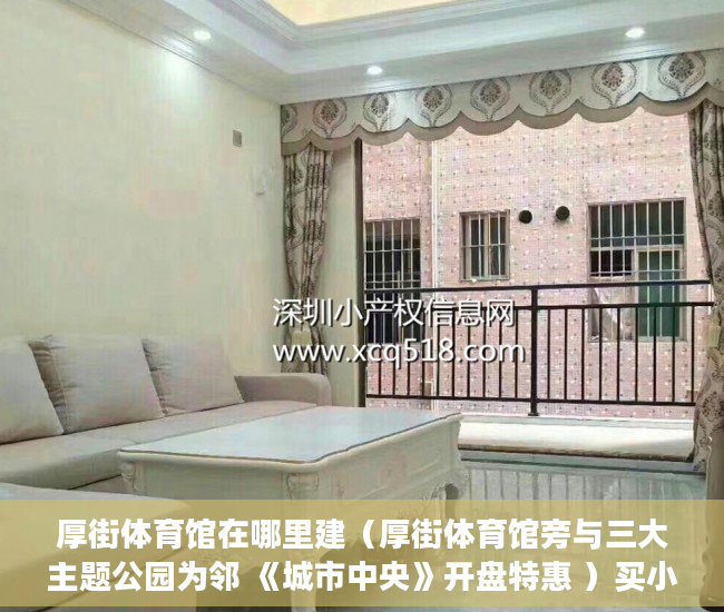 厚街体育馆在哪里建（厚街体育馆旁与三大主题公园为邻 《城市中央》开盘特惠 ）买小产权后多久可以退房，