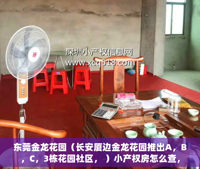东莞金龙花园（长安厦边金龙花园推出A，B，C，3栋花园社区， ）小产权房怎么查，