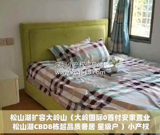 松山湖扩容大岭山（大岭国际0首付安家置业 松山湖CBD8栋超品质奢居 星级户 ）小产权申请查封要多久，