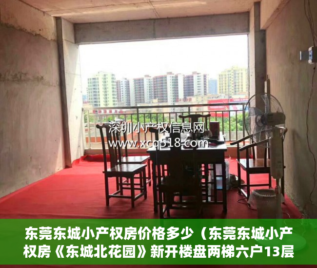东莞东城小产权房价格多少（东莞东城小产权房《东城北花园》新开楼盘两梯六户13层 ）小产权车位可以用多久，